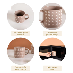 Eco-Friendly Custom Design Glazed Porcelain Coffee <b>Mug</b> Customizable Logo Reusable Business Gifts Food Safe Microwave Dishwasher - Product Image 6
