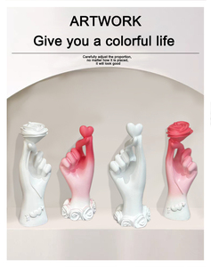Decorazione regalo di san valentino 2025 scultura artistica scultura elegante <span class=keywords><strong>dea</strong></span> amore rosa oro bianco decorazione per <span class=keywords><strong>la</strong></span> casa - Product Image 2