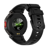 Montre connectée pour homme HT52, écran IPS 1,56 pouce, batterie 1000 mAh, boussole, lampe de poche, appels Bluetooth, étanche IP68, suivi de santé, OEM ODM