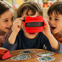 Jouet de visualisation de diapositives 3D personnalisé pour enfants, éducation scientifique, bobines en plastique personnalisées, cadeau de mariage certifié Master CPC
