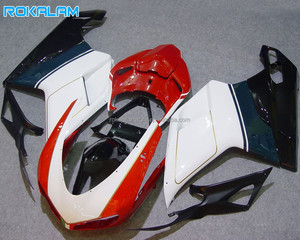 Carenados de Diseño Clásico para <span class=keywords><strong>Ducati</strong></span> <span class=keywords><strong>1098</strong></span> 848 2007 2008 2009 2010 2011 1198 1098S 07 08 09 10 11 Kit de <span class=keywords><strong>Carenado</strong></span> de Repuesto - Product Image 1