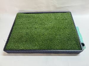 Lavabile per interni esterni portatile pee <span class=keywords><strong>dog</strong></span> pee loo erba artificiale cane portico vasino - Product Image 6