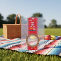 Sachets refermables à trois soudures pour sushi, pizza, aliments pour animaux, sucre - Matériau en résine PET durable, impression de logo personnalisée