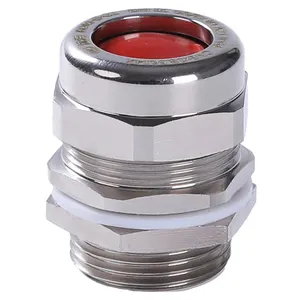 BDM Stainless Steel Cable Glands Ex Metal Cable Sealing Locking Joint Explosive Proof Lighting Fittings