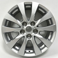 Rueda de Aleación Fundida LHXT XTX097 17*7.0J ET43mm PCD5*120 Diseño Cóncavo Acabado Plateado Apta para Buick Regal