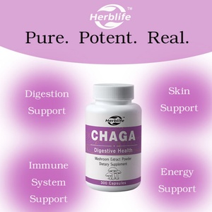 Cápsulas de Hongo Chaga Personalizables en Oferta - Apoyo para el Bienestar y la Energía - Veganas, Sin OMG, 300 Cápsulas - Product Image 2