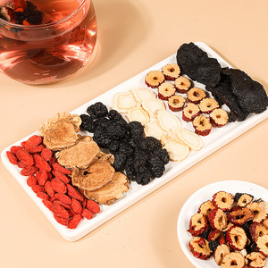 OEM sıcak satış <span class=keywords><strong>Ginseng</strong></span> beş hazineleri çay sağlıklı içecek enerji Boost GMP sertifikalı fabrika için doğal otlar zengin - Product Image 2