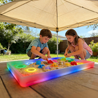Équipement de Salle Sensorielle : Table Lumineuse LED Interactive pour Enfants, Panneau LED pour la Thérapie de l'Autisme et le Développement Précoce
