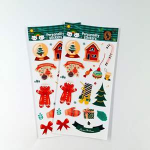 2023<span class=keywords><strong>ใหม่</strong></span>สติกเกอร์ตกแต่งเทศกาลคริสต์มาสการ์ตูนสำหรับเป็นของขวัญหนังสือติดผนังหน้าต่างสติกเกอร์ปีใหม่กันน้ำ - Product Image 6