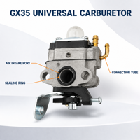 Carburateur universel GX35 de remplacement pour débroussailleuse, coupe-herbe, pièces de moteur de petite taille