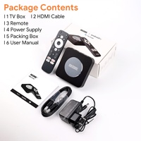 Boîtier TV Android MECOOL KM2 Plus 4K WiFi Multi-streamer Lecteur multimédia domestique Décodeur TV
