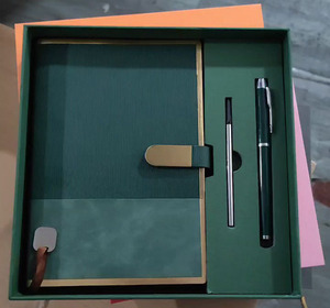 Luxury Business Custom <b>Notebook</b> Stylus Pen <b>Set</b> Soft PU Leather Promotional Corporate Gift Soft PU Leather <b>Notebook</b> Stylus - Product Image 5