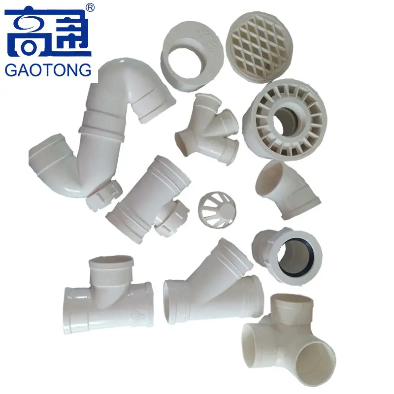 Cortar bahía infancia Source pvc drainage pipe fittings 50mm 110mm 200mm on m.alibaba.com