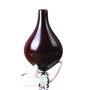 Instrument de <span class=keywords><strong>musique</strong></span> folklorique traditionnel <span class=keywords><strong>Alto</strong></span> C-Tone Ocarina en céramique à 6 trous pour la <span class=keywords><strong>musique</strong></span> ethnique - Product Image 4