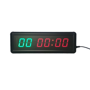 1.5 pouces 6 chiffres LED numérique sport compte à rebours télécommande Gym minuterie horloge murale grand chiffre <span class=keywords><strong>chronomètre</strong></span> - Product Image 1