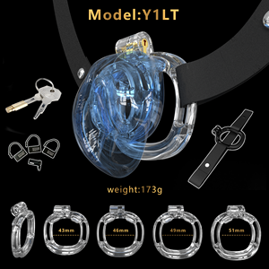 <span class=keywords><strong>Cage</strong></span> de chasteté Dispositif de chasteté Vertical Invisible Lock Cock <span class=keywords><strong>Cage</strong></span> pour hommes Jouets sexuels pour adultes pour l'exercice du pénis masculin et l'abstinence - Product Image 5