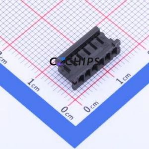 DF3-6S-2C Housing (Wire-to-Board / Wire-to-Wire) P=2mm Connector ( Jack Structure: 1x6P )( Pitch: 2mm )( Number of Rows: 1 ) - Product Image 2