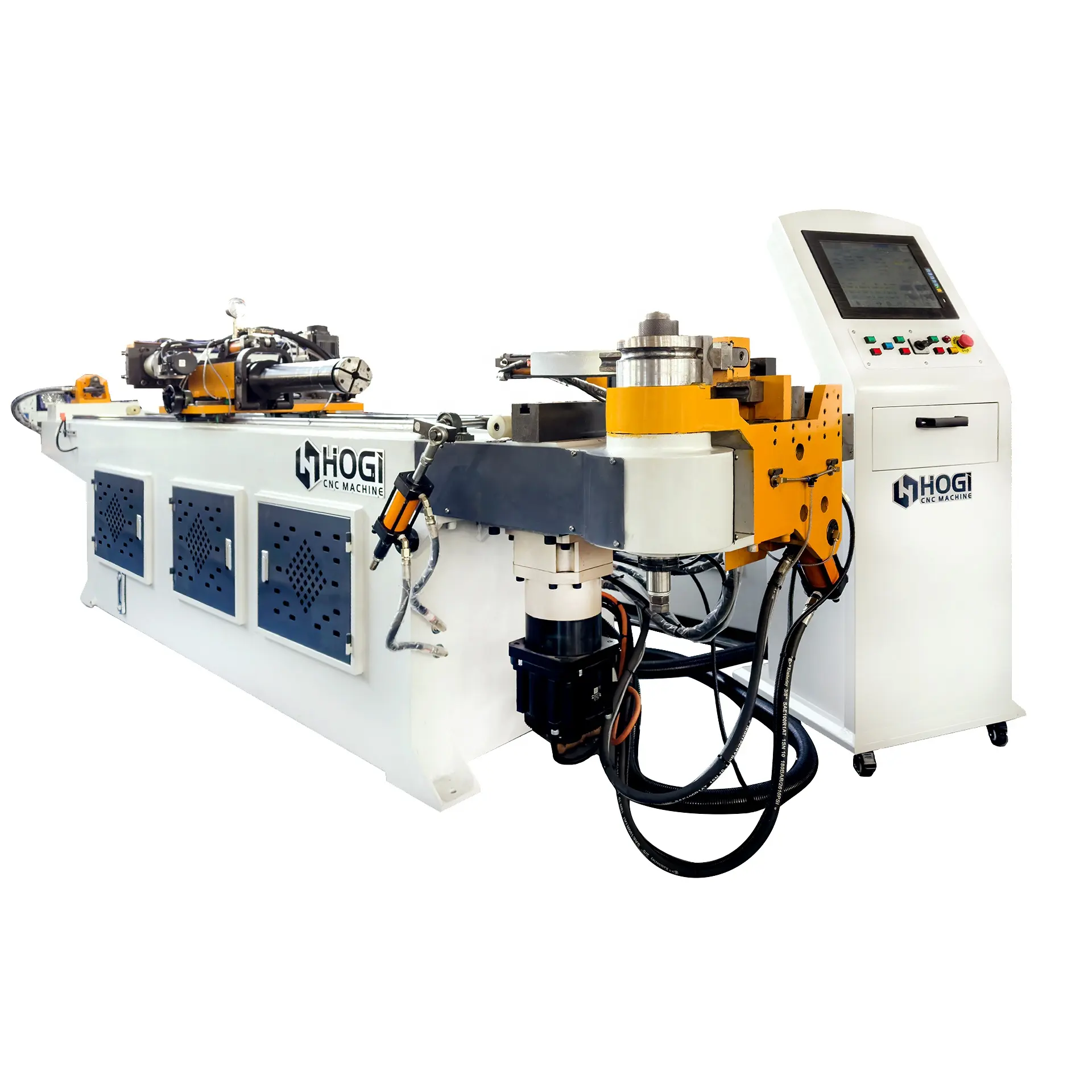 HOGI hydraulisch-elektrischer Servo-CNC-3D-Rohrbieger Rohrbiegemaschine