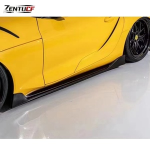 <strong>SUPRA</strong> Carbon Fiber Side Skirts, for 2019-2023 Toyota <strong>SUPRA</strong>/A90/A91/MK5 Side Skirts - Product Image 5