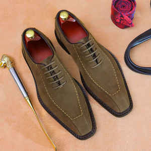 Nouvelles Bottes Classiques de Designer pour Hommes en Cuir Véritable Automne Hiver 2025 Confortables, Imperméables, Antidérapantes, à Enfiler DSYX - Product Image 3