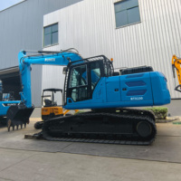 Nouvelle excavatrice hydraulique à usage intensif RUNTX 22 tonnes 23 tonnes 38 tonnes grande pelle sur chenilles avec bras de creusement étendu en option