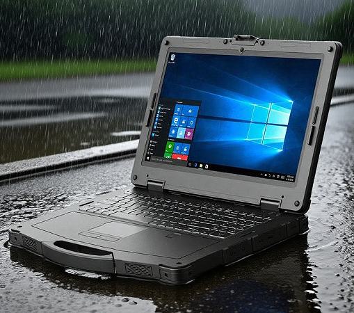 15 Inch Intel I7 CPU FHD Win11Pro IP65 Rugged Laptop Industrial Notebook 256GB 512G 1TB 4G GPS Rugged Notebook Rugged Laptop