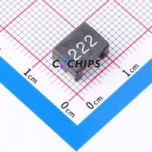 YLCM9070F-222T Common Mode Filter SMD-4P,9x7mm RF 500V 3A 2.2kOhm@100MHz 80V - Product Image 1