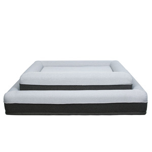 Hochwertiges individuelles Luxus-B2B-Großhandel billig wasserdicht kauwerfest groß waschbar Gedächtnis orthopädisches Hundebett Haustier-Sofa-Bett - Product Image 2