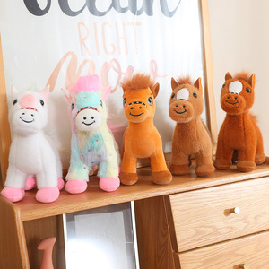 ตุ๊กตาม้าโพนี่สีรุ้งม้าอาคาล-ทีคม้าสีอเมริกัน hucul ของเล่นตุ๊กตายัดนุ่น Appaloosa หมอนของเล่นสำหรับเด็ก - Product Image 3