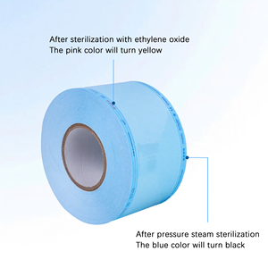 Rouleau de sachets de stérilisation médicaux auto-scellants jetables certifiés ISO pour instruments chirurgicaux dentaires - Product Image 4