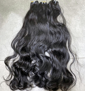 Parrucche Frontali Trasparenti e HD con Capelli Umani Veri Lisci Vietnamiti Pronte per la Spedizione, Fasci di Capelli Umani Veri per Donne Nere - Product Image 4