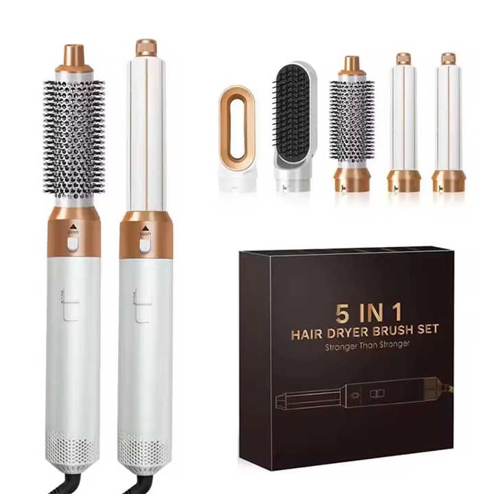 5 in 1 Multi Styler Professional Hair Tools High Speed Ionic Hair Dryer ...