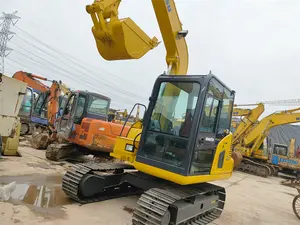 Оригинальный б/у гусеничный экскаватор PC70 Komatsu, хорошее состояние, низкая цена, мини-экскаватор PC40 35