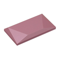 Boîte cadeau en papier créative Luxu avec logo personnalisé, emballage pour bague et collier avec fleur de rose, boîte d'emballage pour bijoux