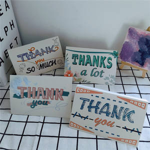 Carte <span class=keywords><strong>de</strong></span> visite personnalisée à la mode, cartes <span class=keywords><strong>de</strong></span> <span class=keywords><strong>remerciement</strong></span>, carte postale pour mariage ou anniversaire - Product Image 4