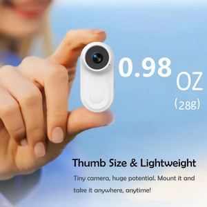 Mini Cámara de Acción antitemblores 1080P Full HD montada en la cabeza cámara de movimiento de atracción magnética DV grabadora de vídeo deportiva casco bicicleta - Product Image 4