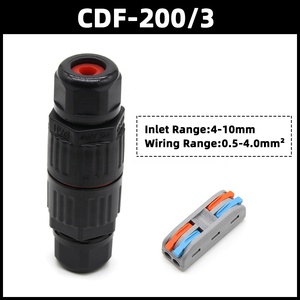 IP68 ngoài trời không thấm nước kết nối điện OEM dây kết nối không thấm nước tôi hình dạng điện kết nối không thấm nước - Product Image 3