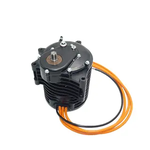 Upgrade QS138 V3 70H 72V 100kmph Mid Drive Motor with 1:2.35 gearbox for Electric ATV Dirtbike Motorcycle