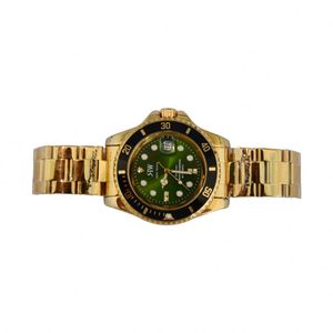 Montre-bracelet automatique mécanique en or personnalisée de haute qualité avec diamants et bracelet en acier inoxydable - Product Image 3