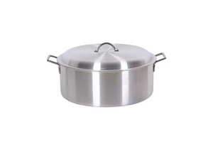 Nhôm Cổ Nấu Ăn Nồi Đặt Không Gỉ Nắp Nồi Không Dính Đồ Nấu Nướng Bộ Nhôm Đánh Bóng Chậu - Product Image 2