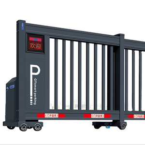 XGY Factory Großhandel Custom Aluminium legierung Smart Electric Automatische Teleskop Auffahrt Tür <span class=keywords><strong>Segment</strong></span> Schiebe tor - Product Image 1