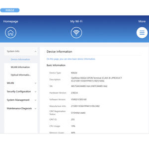 HUAWEIs OptiXstar K662d 2 GE 2,4 y 5g <span class=keywords><strong>WIFI</strong></span> <span class=keywords><strong>6</strong></span> GPON ONT <span class=keywords><strong>Router</strong></span> AX3000 WIFI6 <span class=keywords><strong>Router</strong></span> - Product Image 5