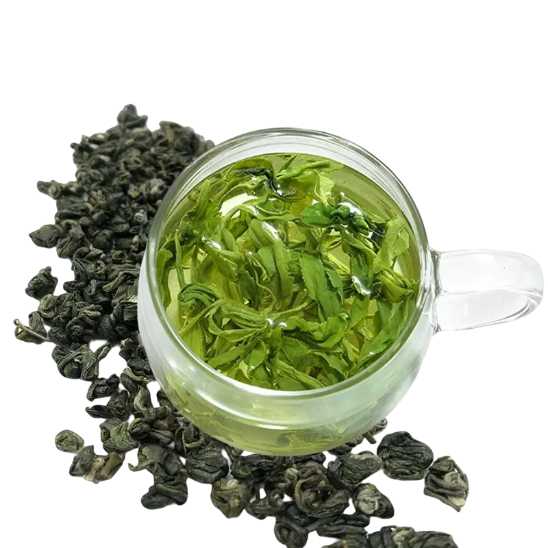 Bulk Sale Skin Whitening Tea Private Label Sliming Tea Chinese Premium Organic Green Tea in Ball Shape