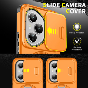 <span class=keywords><strong>Funda</strong></span> Magnética Antigolpes para Teléfono Móvil con Diseño de Armadura Azlefo, TPU+PC, Soporte Metálico Giratorio de 360 Grados para Honor 400, 400Pro, 400Lite, X9c - Product Image 5