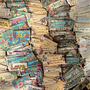 Cổ Điển Bảng Chữ Cái Cẩm nang DIY Trang Trí Dán 50 Tờ Mỗi Gói Vườn Loạt Cho Trang Trí Nội Thất - Product Image 2