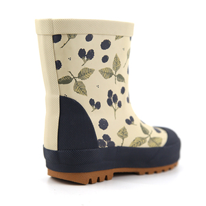 Bottes <span class=keywords><strong>de</strong></span> pluie imprimées imperméables pour enfants unisexes avec doublure douce et chaude Bottes <span class=keywords><strong>de</strong></span> pluie d'hiver pour enfants - Product Image 3