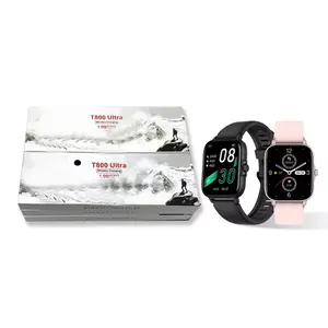 Relojes inteligentes t800 ultra smartwatch caricabatterie wireless dispositivi indossabili t800 ultra orologio t800 ultra pro max remoj