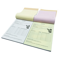 Impression personnalisée 2 3 4 5 plis Ncr autocopiant Cf Cb papier enregistrement de paiement chèque cahier reçu fiscal facture caisse registre livre