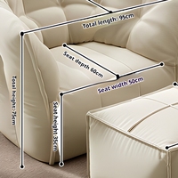 Fauteuil d'appoint de salon de style nordique minimaliste et luxueux, mobilier moderne en tissu, canapé-lit de salon en forme de citrouille, fauteuil à bras
