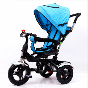 Rijtuig Goedkope Kinderwagen Probeer Fiets Driewieler Voor <span class=keywords><strong>Baby</strong></span> Meisjes 4 In 1 Kinderwagen Luxe Zomer Comfortabel Trolley Reissysteem - Product Image 4